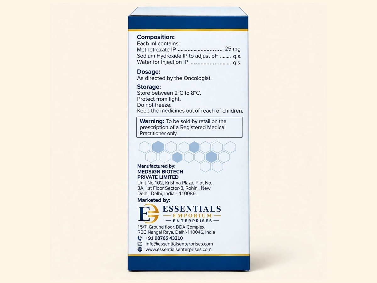 Metharium Methotrexate Injection Ip 50 Mg thumbnail 3